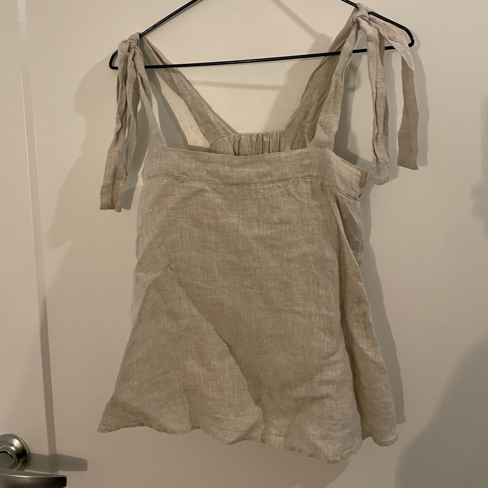 Touché Linen Top